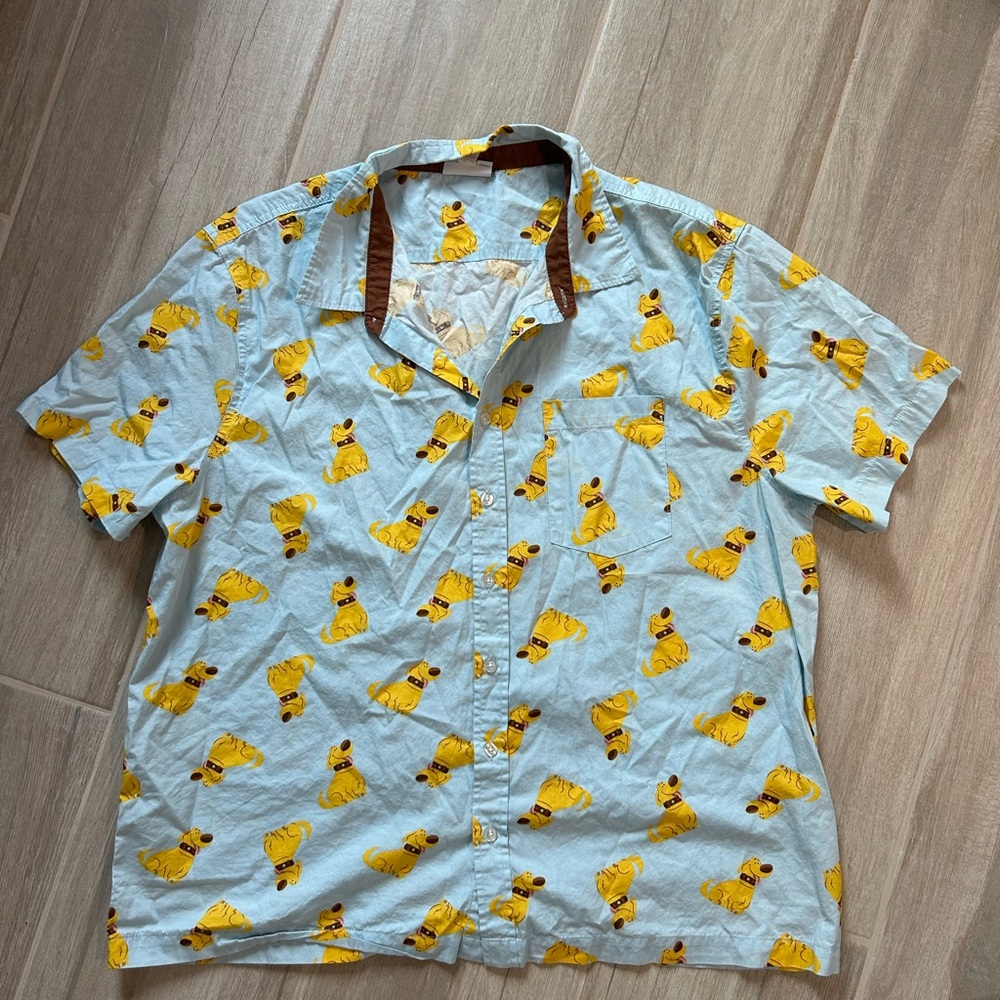 Disney Up! Doug Button Up